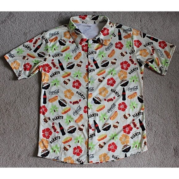 San Francisco Giants MLB 2023 Aloha Foodie Shirt, Medium - Picture 6 of 10